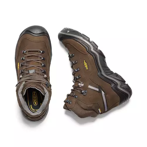 Men's KEEN Durand II Mid Waterproof Hiking Boots 2 Men's KEEN Durand II Mid Waterproof Hiking Boots - Image 2