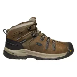 Men's KEEN Flint II Waterproof Steel Toe Work Boots