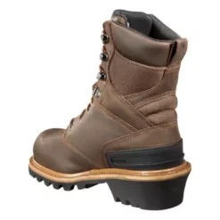 Men's Carhartt Logger 8" Composite Toe Waterproof Insulated Work Boots -Daily Sole Offers 84781604186 2