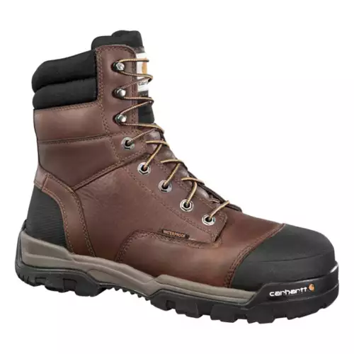 Men's Carhartt Ground Force 8" Toe Composite Waterproof Work Boots 1 Men's Carhartt Ground Force 8" Toe Composite Waterproof Work Boots
