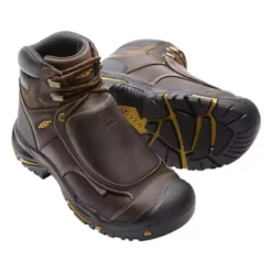 Men's KEEN Mt Vernon 6" Met Waterproof Steel Toe Work Boots -Daily Sole Offers 88719486592 4