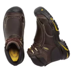 Men's KEEN Mt Vernon 6" Met Waterproof Steel Toe Work Boots -Daily Sole Offers 88719486592 5